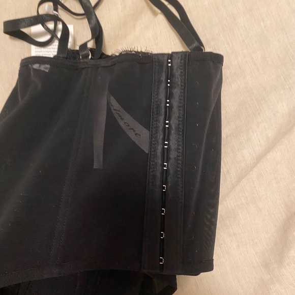 NWT Black Corset Top - Picture 9 of 11